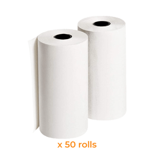 80x40mm Thermal Receipt Printer Paper Rolls (50 Rolls) - Bargain POS