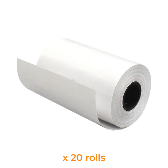Thermal Paper Roll | 57x35 mm (20 Rolls) - Bargain POS